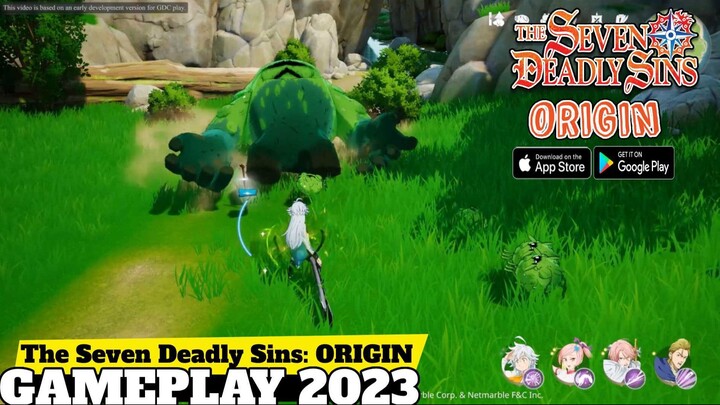 Gameplaynya Keren Banget Woi - The Seven Deadly Sins: Origin (PC/Mobile) Gameplay GDC 2023