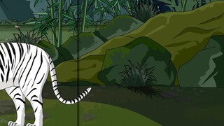 The tiger mother went out hunting and did not return until dark. The three tiger cubs encountered an