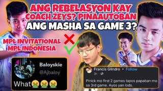 Zeys nag pick ng MASHA sa game 1 at game 2 tapos pina autoban sa GAME 3? (ANG GALING)