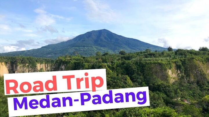 Road Trip from  Medan to Padang  by Car I Sumatra Road Trip