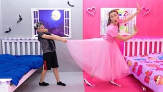 TikTok Vlad and Niki | Pink vs Black Challenge For Friends by Vlad and Niki | Views+75