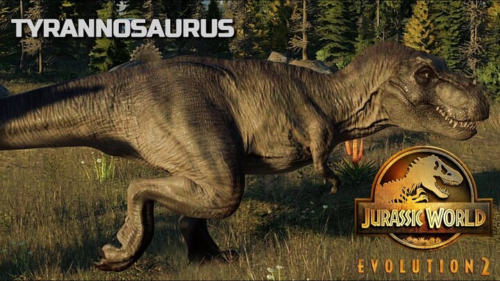 4 JP Triceratops vs 2 JP T-Rex - Jurassic World Evolution 2 (4K 60FPS)