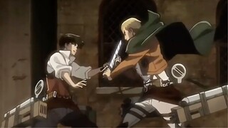 Levi vs Erwin first met