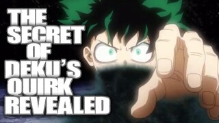 The Secret of Deku's Quirk Revealed / My Hero Academia Chapter 304