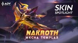 Nakroth Mecha Templar Skin Spotlight - Garena AOV (Arena of Valor)