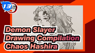 Drawing Compilation | Chaos Hashira | Demon Slayer_13