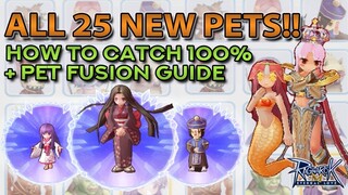 ALL EPISODE 5 PETS: 100% CATCH RATE, PET FUSION DEMO & PET SKILLS!!