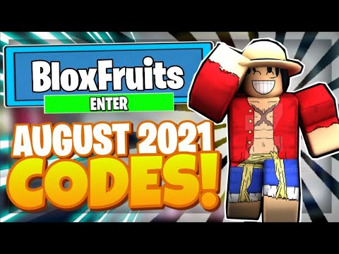 All New Blox Fruits Codes - Roblox Blox Fruits Codes In August