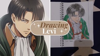 Drawing Levi Ackerman (Attack on Titan)