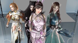 Xiao Wu, Zhu Zhuqing, Ning Rongrong, Hu Liena Studio Motion Capture 4K