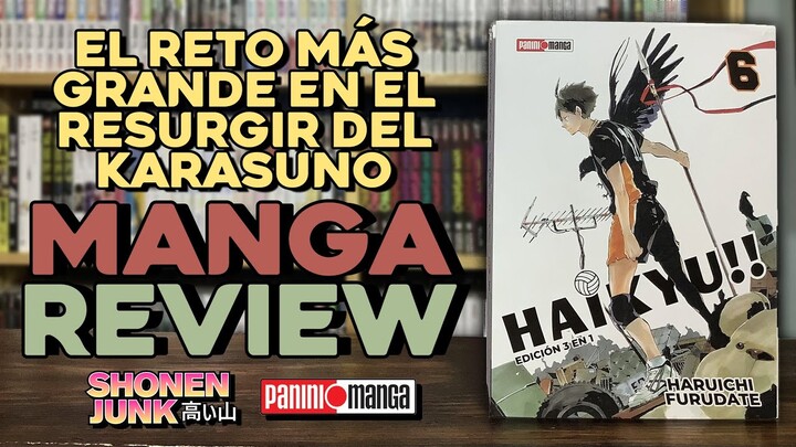 Haikyuu!! tomo 6 (3 en 1) | Manga Review | Panini Manga Mx