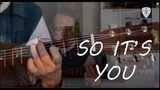 So It's You (Raymond Lauchengco) Fingerstyle Guitar Cover