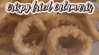 Ganito pala magpalutong ng pusit. CRISPY FRIED CALAMARIS #cooking #recipes #pilipinofood #yummy#chef