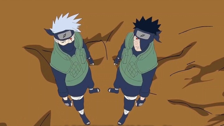 Kakashi and Obito team up to tyrannize the Akatsuki organization