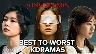 Jung So Min Kdramas from Worst to Best that You Shouldn't Miss!