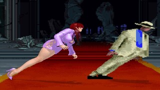 MUGEN KOF：Michael Jackson VS Shermie