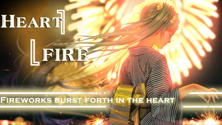 【Anime Mixed Cut】Fireworks burst forth in the heart