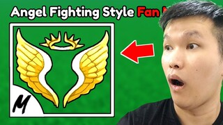 WOW! ANGEL FIGHTING STYLE TERBARU BAGUS BANGET DI BLOX FRUITS ROBLOX FAN MADE!