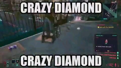 Crazy diamond be like: