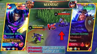 YUZUKE VS TOP 1 SUPREME KHALEED IN RANKED GAME! WHO IS THE KING OF LIFESTEAL?! | (INTENSE MATCH!)