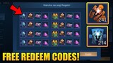 4 WORKING REDEEM CODES | HOW TO GET FRAGMENTS? - MOBILE LEGENDS BANG BANG