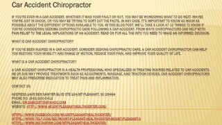 Car Accident Chiropractor