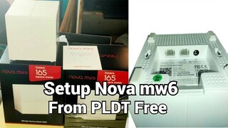 How to setup Nova mw6 Wifi  (Tagalog ) Free from PLDT