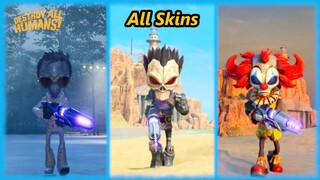 Destroy All Humans! Remake - All Skins Showcase