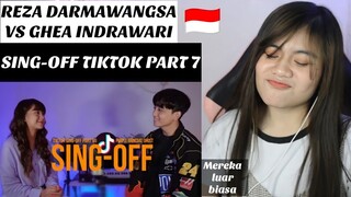 SING-OFF TIKTOK SONG PART 7 "Purple Raincoat" vs Ghea Indrawari I REZA DARMAWANGSA I FILIPINA REAKSI