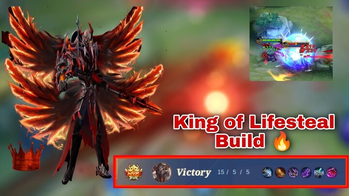 WHY MOSKOV IS AUTO BAN ON RANK GAME? BECAUSE OF THIS! THE NEW KING OF LIFESTEAL | #mobilelegends