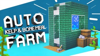 Cara Membuat Auto Kelp & Bone Meal Farm - Minecraft Indonesia