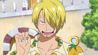 "Peri bertanduk satu itu benar-benar bisa menyemburkan api" [One Piece] Lucu dan Menyenangkan Setiap