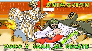 One Piece Fan Animation | Zoro y Sanji al Rescate