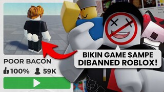 MIMIN BUAT GAME DIROBLOX SAMPAI AKUN MIMIN KENA BANNED!!! ROBLOX SAMPE MARAH