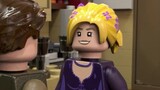 It took two months to create a Lego version of the famous Friends scene: Phoebe seduces Chandler