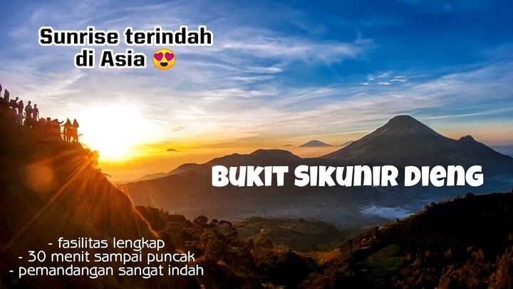 GOLDEN SUNRISE BUKIT SIKUNIR DIENG - NEGERI DIATAS AWAN
