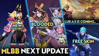 FREE SKIN EVENT | BLOODED OVERTURE SKIN SERIES | RUBY STARLIGHT ? - mobile legends #whatsnext