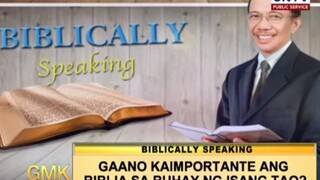 Ang Dating Daan - Gaano ka-importante ang Biblia sa buhay ng tao