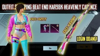 LOGIN DOANG! Dapat Outfit Stomping Beat dan Skin Kar98K - Heavenly Cadence GRATIS