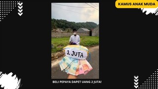 Beli pepaya dapat 2 juta