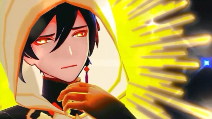 [Genshin Impact MMD Gong Zhong] As holy as you are, you are my overflowing desire [Zhongli Tartaglia