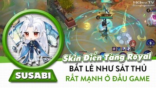 Onmyoji Arena | Skin điển tàng royal Susabi siêu hiếm, pháp sư đánh kiểu sát thủ, bắt lẻ siêu ghê