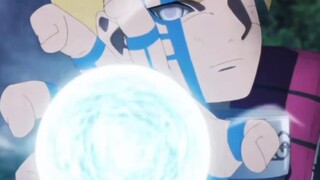 Taunting the Rasengan when first meeting, having fun with the Rasengan in the resurrection match