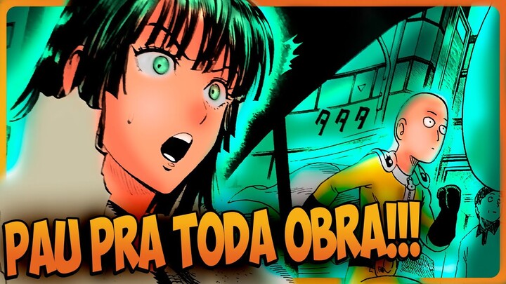 SAITAMA É O MAIOR… LIMPADOR TRÂNSITO DO MUNDO EM ONE PUNCH MAN 201.2?!!