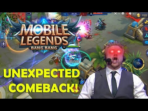 Greatest Epic Comeback in Mobile Legend History  (Pro Scene)