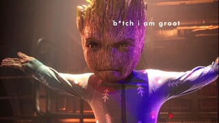 I Am Groot but only when Groot said "I Am Groot"