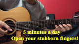 Gitar | Setiap Hari Merenggangkan Jari Kaku Selama Lima Menit!
