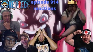 LUFFY VS KAIDO ! ONE PIECE EPISODE 914 REACTION MASHUP