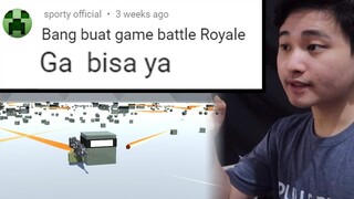 ngoding seharian demi jawab nih orang - Battle Royale - Indie Game Developer Indonesia