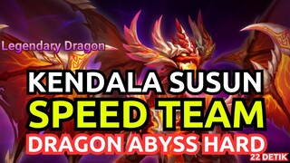 KENDALA SUSUN SPEED TEAM DRAGON ABYSS HARD 22 DETIK | Summoners War Indonesia